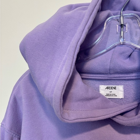 Ardene Purple Hoodie Sweater - Picture 2 of 2